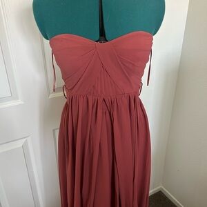 Birdy Grey Convertible Bridesmaid Dress in Rust